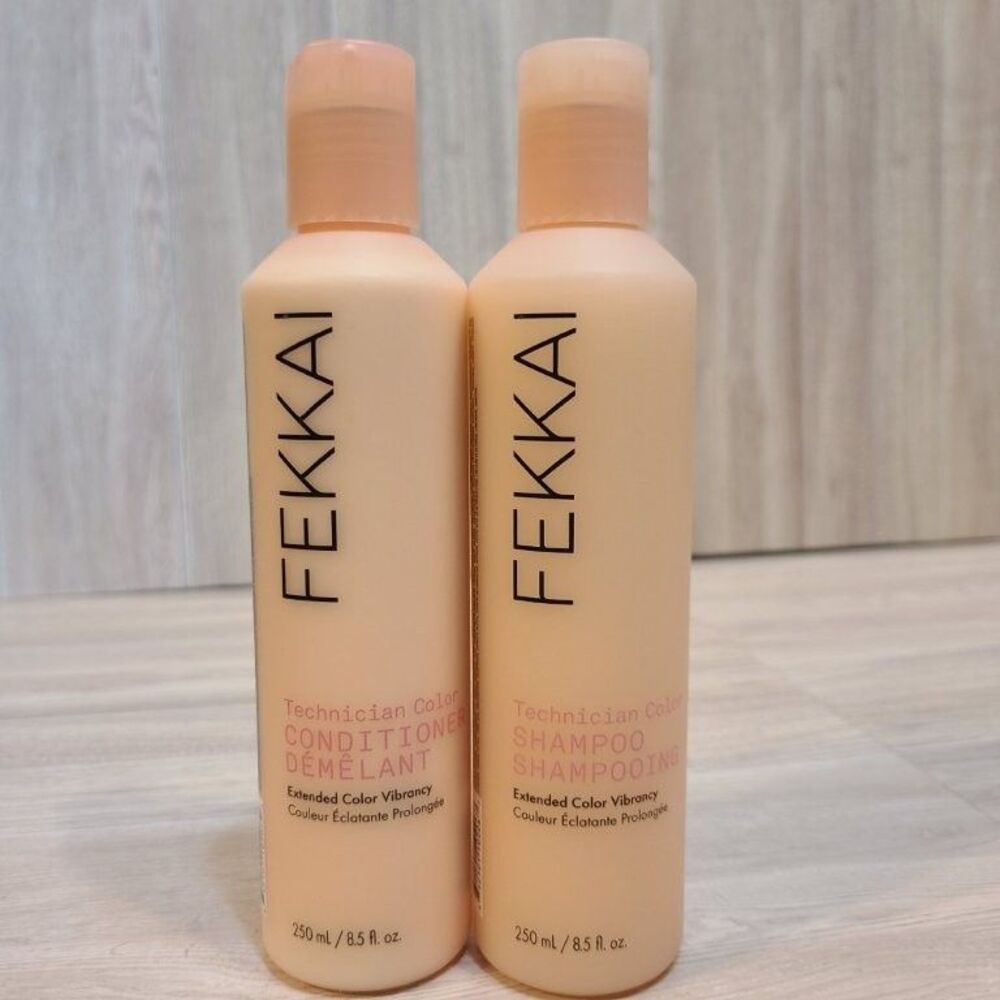 FEKKAI Technician Color Shampoo Conditioner Duo Set 8.5 oz 250ml Color Care Hair - Picture 2 of 11